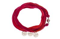 Silk Wrap Bracelet - The Warrior for Protection, Grounding and Strength