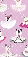 Caspari Hankies Pocket or Purse Tissue Packets (6 Pack, Tutus)