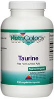 Nutricology Taurine, 1000 Mg, Vegicaps, 250-Count