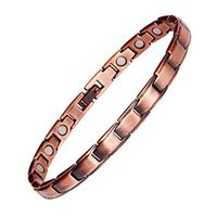 Womens Copper Bracelet Pure Copper Magnetic Bracelets for Arthritis Pain Relief and Carpal Tunnel Migraines Tennis Elbow