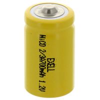 2/3A Size 1.2V 700mAh NiCD Button Top Rechargeable Battery for hybrid automobiles, Telecoms, Smart grid