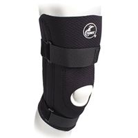 Cramer Diamond Knee Stabilizer, Padded Knee Brace for ACL & MCL Support, Brace for Knees for Sports, Arthritis, & Injury Recovery, Adjustable Knee Brace with Straps & Open Knee Cap for Patella, Black, Small