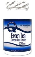Green Tea Standardized Extract 630mg 200 Capsules ^GLS