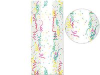 Special Occasion Cello Bags - Party Confetti 4x2x9" Cello Bags 1.2 mil (3 Packs; 100 Bags Per Pack) - WRAPS-C2BPC