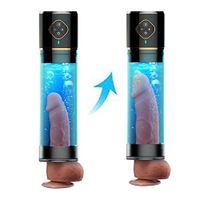 QKVNA Male System Extender Enlarger Stretcher Adullt Toys Effective Training Bigger Pēnīs Pumps Become Confidence