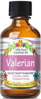 Pure Gold Valerian Essential Oil, 100% Natural & Undiluted, 60ml