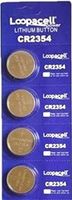 Pack of 4 New LOOPACELL CR2354 2354 CR 2354 3V Lithium Coin Cell Batteries