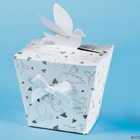 Cardboard Favor Treat Boxes Wedding Dove Bridal Shower
