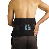 Ice it! ColdCOMFORT Triple Cold Pack Deluxe Wrap, X-Large, 9" x 20"