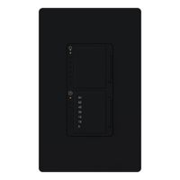 Lutron MA-L3T251-BL Maestro 300 Watt Single Pole Dimmer And Timer Switch, Black