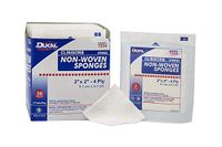 Dukal Sponge, Non Woven, 4-Ply, Sterile, 2" x 2" (Pack of 3000)