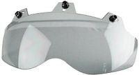 Echo Shorty 3 Snap Shield for Motorcycle Helmet (Smoke) by Echo Products