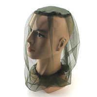 Gracefulvar Insect Head Net Mesh Protective Cover Mask, 3 Pack Anti-Mosquito Bee Bug Insect Fly Mask Cap with Head Net Mesh Face Protection Outdoor Fishing Equipment