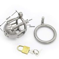 Smooth Surface Non-Toxic Male Ware, Private Toy for Happy Flirting, 50mm Long Hollow Pressure-Resistant Device SEXJIANKANG (Size : Ring 50mm)
