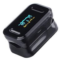 Jadpes Pulse O x i Meter,2.1oz Home Finger Clip Type Children's Saturation Detector Finger Clip Type Finger O x ygen Measuring Tool for Home School Lab