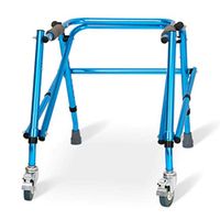 Jonigo Children Auxiliary Walker Elderly Patient Walker Auxiliary Walking Aluminum Alloy Adjustable Height