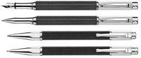 Caran D'ache Varius Ivanhoe Black Edition Extra Fine Point Fountain Pen - CA-4490062