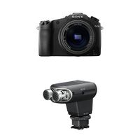Sony DSC-RX10M II Cyber-shot Digital Still Camera with Microphone Bundle