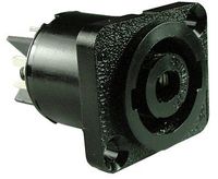 Switchcraft HPC Locking Panel Mount Receptacle, Equivalent To SpeakON (Type HPCP41F)