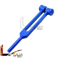 LAJA Imports Aluminum Clinical Grade Nerve/Sensory Tuning Fork, 256 CPS Blue Coated Color