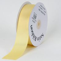 BBCrafts Canary Satin Ribbon Single Face 7/8 inch 100 Yards