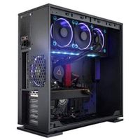 CLX TGMSETRTH8A24BU Set Tower Desktop, Black/Blue