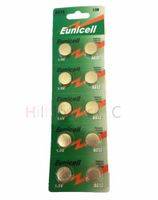 Hillflower 200 Piece AG13 LR44 LR1154 G13 357A Card 0% Hg 1.5V Long Duration Alkaline New Light Prime Battery