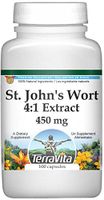 Extra Strength St. John's Wort 4:1 Extract - 450 mg (100 Capsules, ZIN: 512944) - 2 Pack