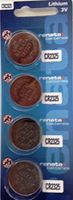 Strip of Four Renata CR2325 Lithium 3 Volt Battery