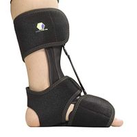 Comfort Dorsal Night Splint - Pain Relief from Plantar Fasciitis, Drop Foot, and Achilles Tendinitis - Large