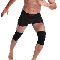 Neotech Care Knee Sleeve (1 Pair) - Light, Elastic, Thin, Flexible & Breathable Fabric - Medium Compression - Support Band for Men, Women, Youth - Right or Left Leg - Black Color (Size S)