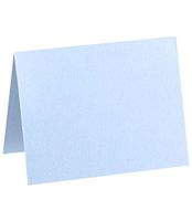 A9 Folded Notecards (5 1/2 x 8 1/2) - Baby Blue (1000 Qty.)