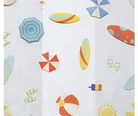 Beach Party Cello Treat Bags - 7.5 x 3.5 x 2in. (40)