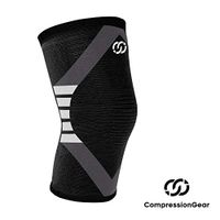 Elbow Compression Sleeve by CompressionGear - Elbow Support for Weightlifting, Tennis, Golf - Tendinitis Elbow Band for Men & Women, Elbow Protector for Pain Relief, Cubital Tunnel Syndrome, Arthritis