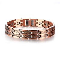 PINGMAI Pure Copper Magnetic Bracelet Effectively relieves Painful Arthritis and Carpal Tube for Men and Women