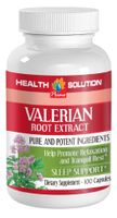 Sleep aid - Valerian Root Extract - Valerian - 1 Bottle 100 Capsules