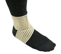 ObboMed® MB-6100N Adjustable Compression Ankle Wrap Band Support, Sports Bandage Strap for Joint Protection – One Size Fits All