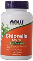 NOW Chlorella 1000 mg,120 Tablets