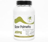 Saw Palmetto 450mg ~ 100 Capsules - No Additives ~ Naturetition Supplements