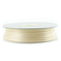 Ben Collection 1/16" X 100 Yard Double Faced Satin Ribbon (Antique White)