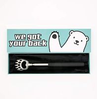 Self-Massager Therapeutic Back Scratcher - Telescoping Back Scratcher - Extendable Telescope Back Scratchers - Bear Claw Metal Telescopic Backscratcher Eliminating Back Itching