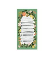 Rifle Paper Co. Citrus Floral Market List Magnetic Note Pad