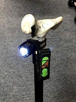 Personal Cane, Holder Hands Free and Ergonomic Grip (Aluminum 1 Right Handle)