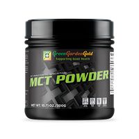 MCT Oil Powder Ketogenic Supplement from Green Garden Gold to Increase Ketones, Get Into Ketosis Faster, and Lose Weight (10 OZ) Dairy-Free, Lactose-Free, Gluten-Free, Vegan, Keto Diet Supplement
