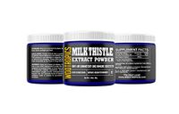Milk Thistle Powder for Liver Detoxification, Anti-Inflammation, and Immune Boosting - Milk Thistle Supplement for Increased Organ and Physical Performance, 100%