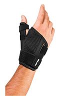 Mueller Reversible Thumb Stabilizer, Black, One Size Fits Most | Stabilizing Thumb Brace