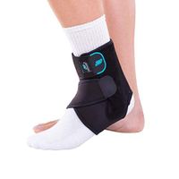 DonJoy Advantage DA161AB01-BLK-S, M Stabilizing Ankle Brace, Lightweight Low Profile, Dual Compression Straps for Strains, Sprains, Arthritis, Adjustable to fit Small to Medium, 7.5" to 9.5"