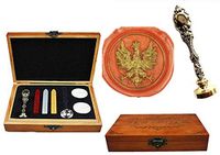 MNYR Vintage Phoenix Bird Decorative Luxury Wood Box Silver Metal Peacock Wedding Invitations Gift Cards Paper Stationary Envelope Custom Logo Wax Seal Sealing Stamp Sticks Melting Spoon Gift Box Kit