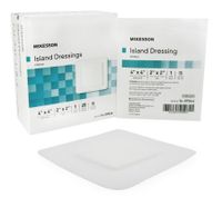 McKesson Sterile Adhesive Dressing Square 2 X 2 " Pad 16-89044 25 / Box