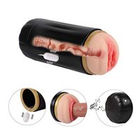 Men's V?brating Cup Self Pleasure Toys for He Male Deep Throat Orál Sucking Toy